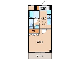 フォレストＴＯＲＩＩの物件間取画像